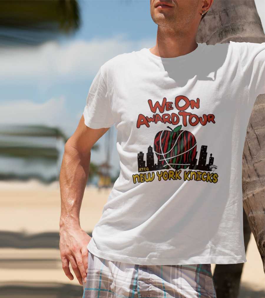We On Award Tour A Tribe Called Quest New York Knicks T-Shirt