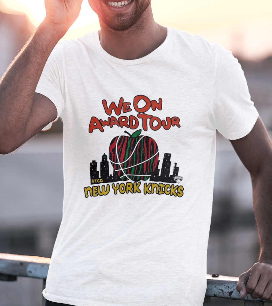 We On Award Tour A Tribe Called Quest New York Knicks T-Shirt