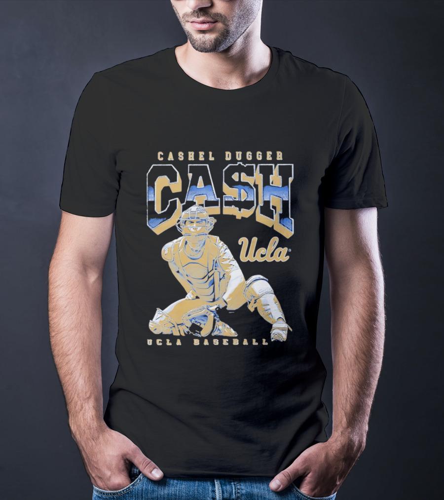 Cashel Dugger UCLA Baseball CASH Bruins Posing T-Shirt