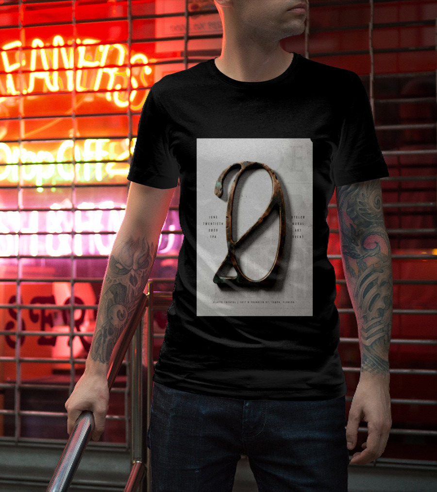 Underoath Mural Art Event Tampa Florida June Twentieth 2026 T-Shirt