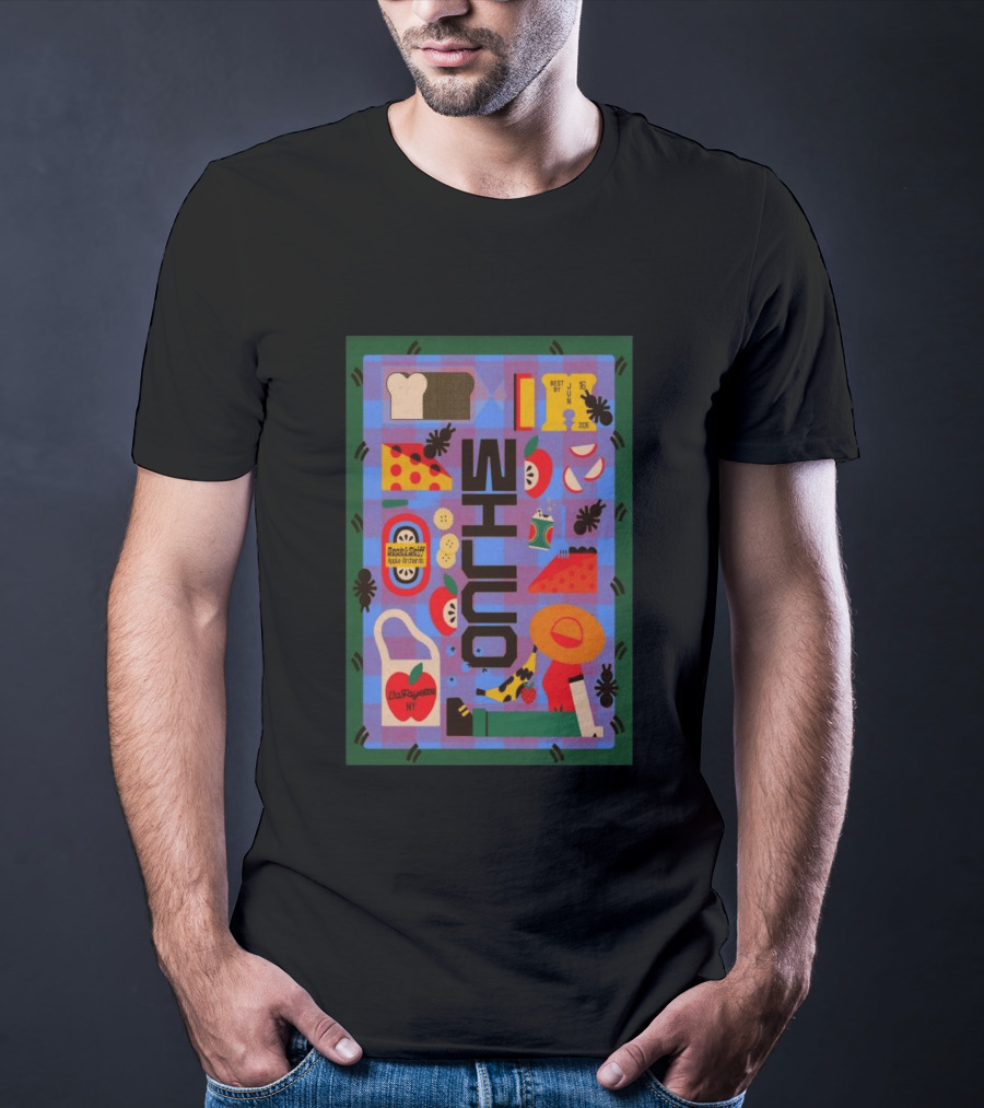 Wilco Beak & Skiff Apple Orchards 06 16 2026 Lafayette NY Pizza Bread Ants T-Shirt