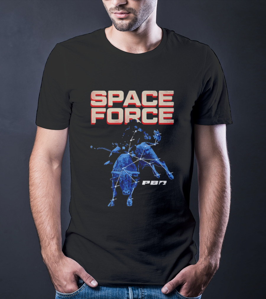 PBR Space Force Bull Rider Online Exclusive T-Shirt