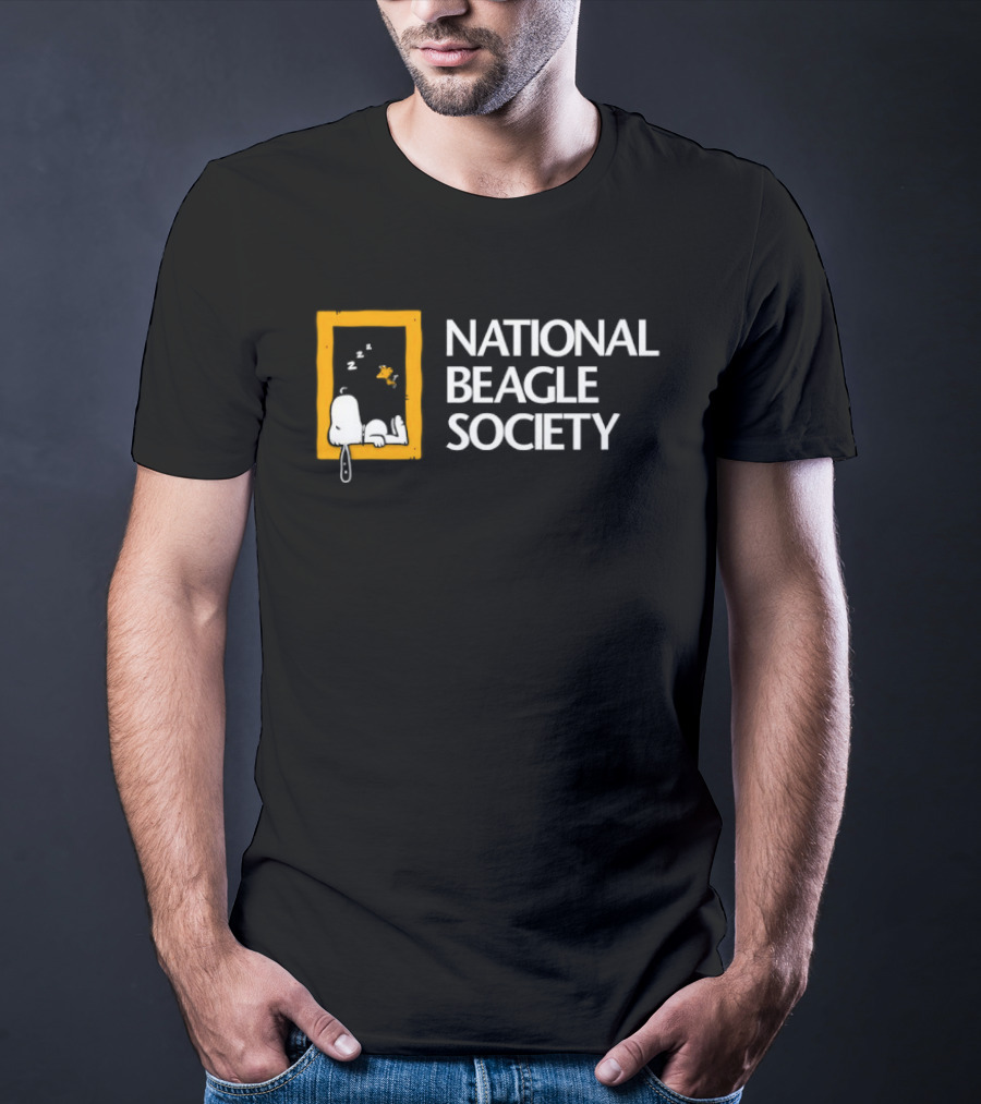 Peanuts Snoopy And Woodstock National Beagle Society T-Shirt