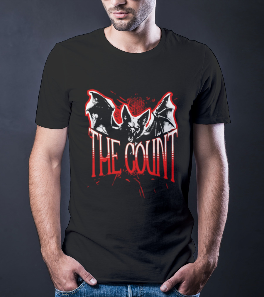 The Count Bat Illustration Sebastian Silvera T-Shirt