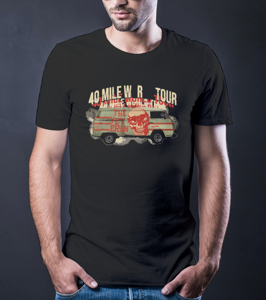 The Veteran Jack Vaughn 40 Mile Tour T-Shirt