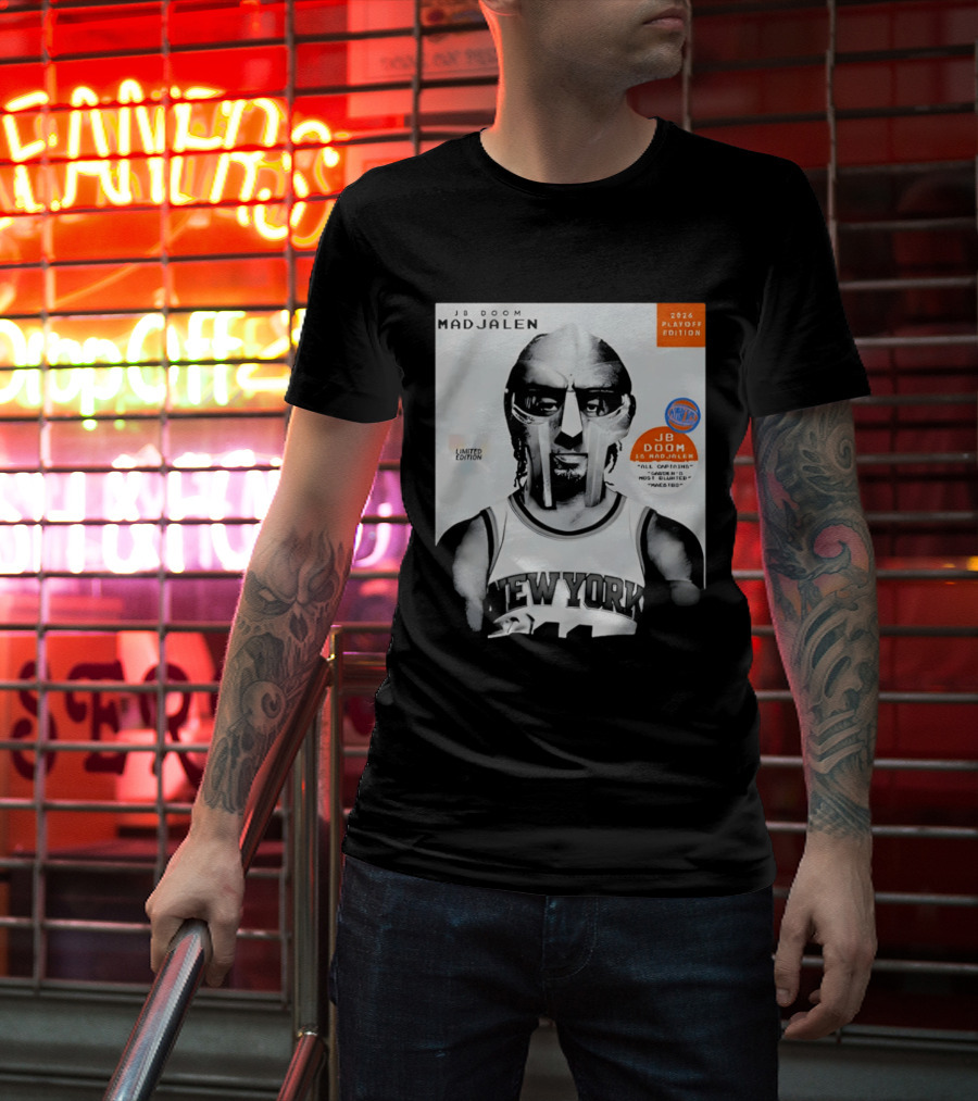 JB Doom Mad Jalen New York Knicks 2026 Playoff Edition Limited Edition T-Shirt