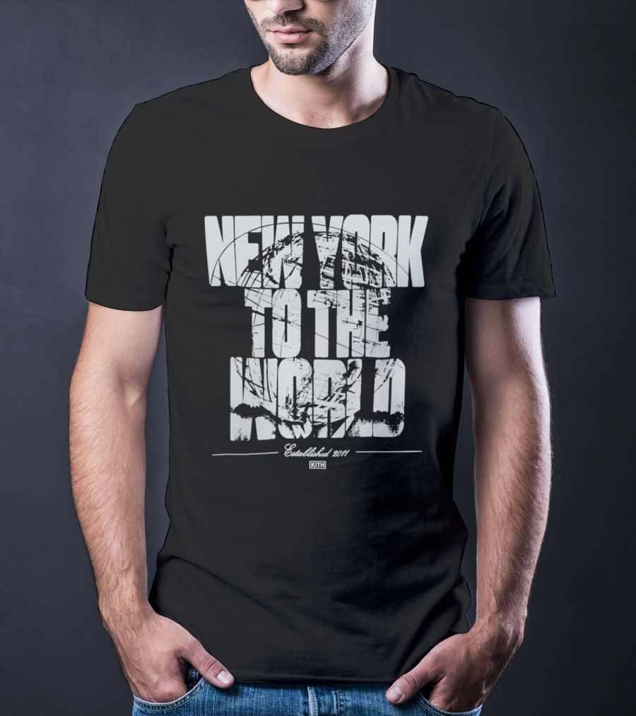 New York To The World Unisphere Vinny Guadagnino Kith Jersey Shore Family Vacation T-Shirt