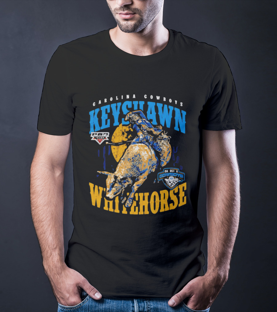 Carolina Cowboys Keyshawn Whitehorse PBR Bull Riding T-Shirt