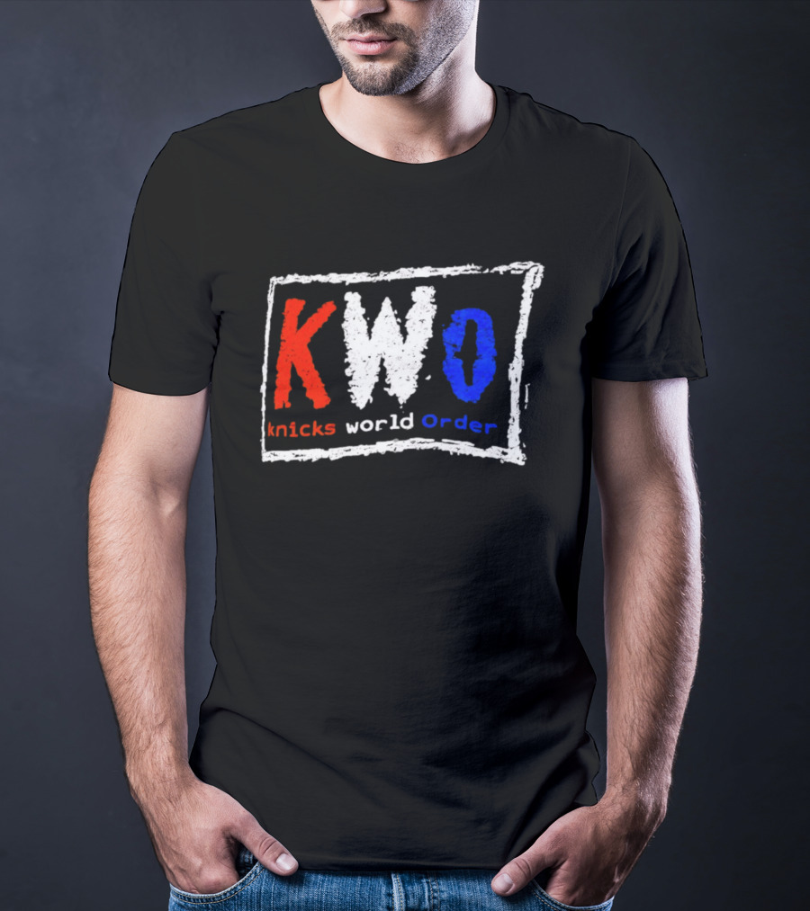 KWO Knicks World Order New York 2026 NBA Champs T-Shirt
