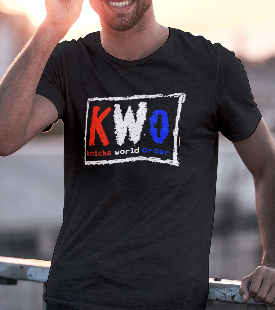 KWO Knicks World Order New York 2026 NBA Champs T-Shirt