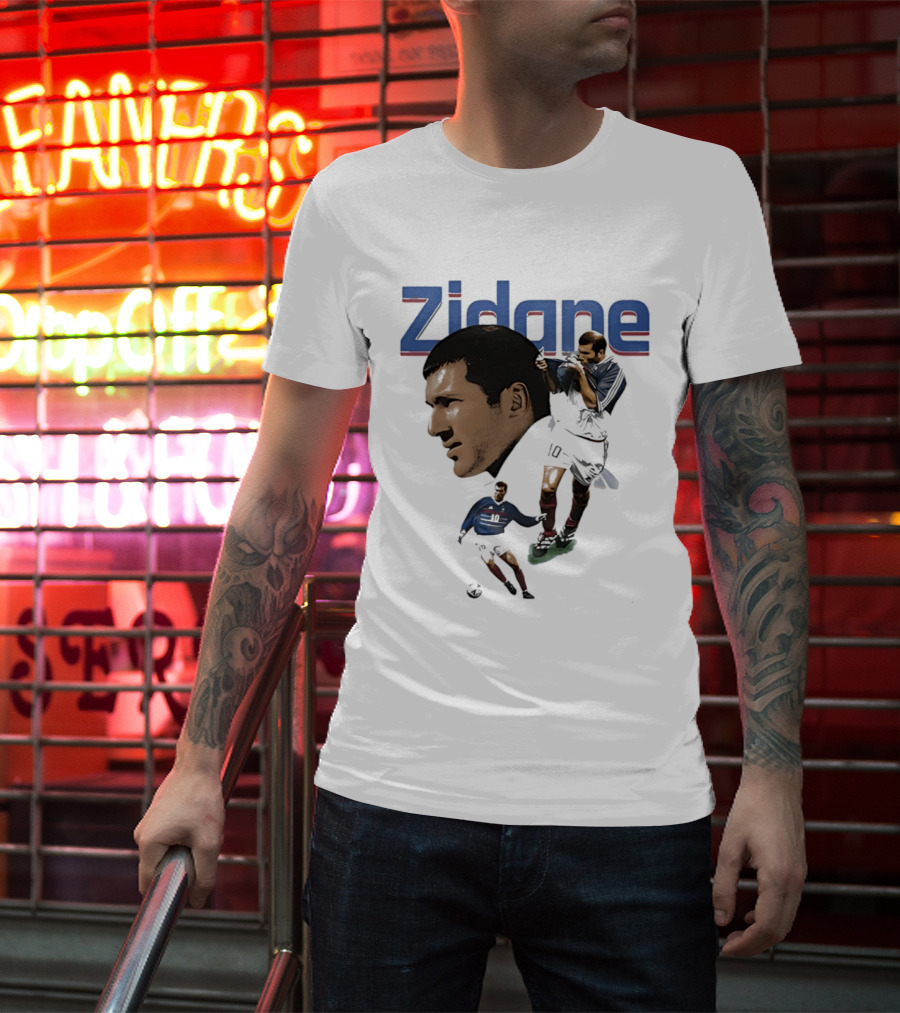 Zidane Calcio Miz Football Legend T-Shirt