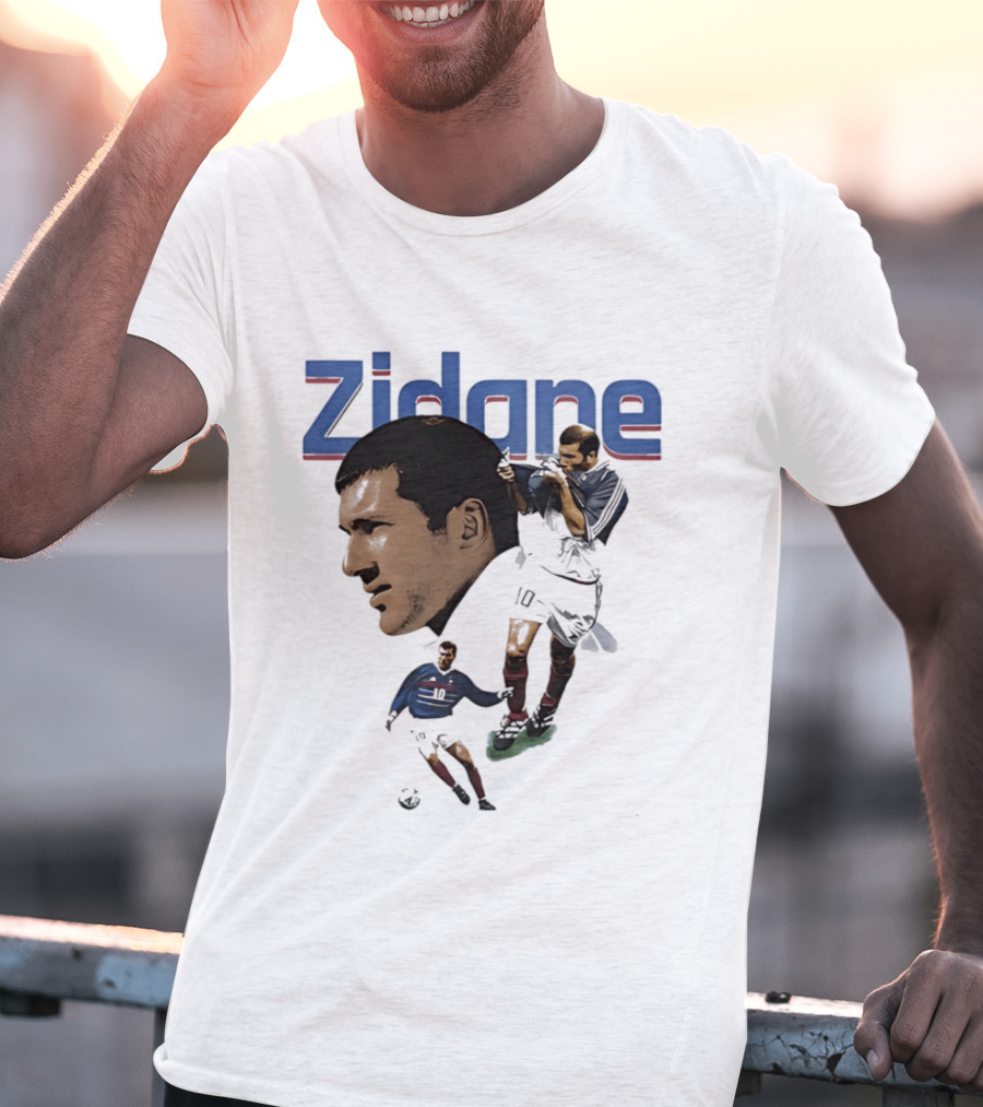 Zidane Calcio Miz Football Legend T-Shirt