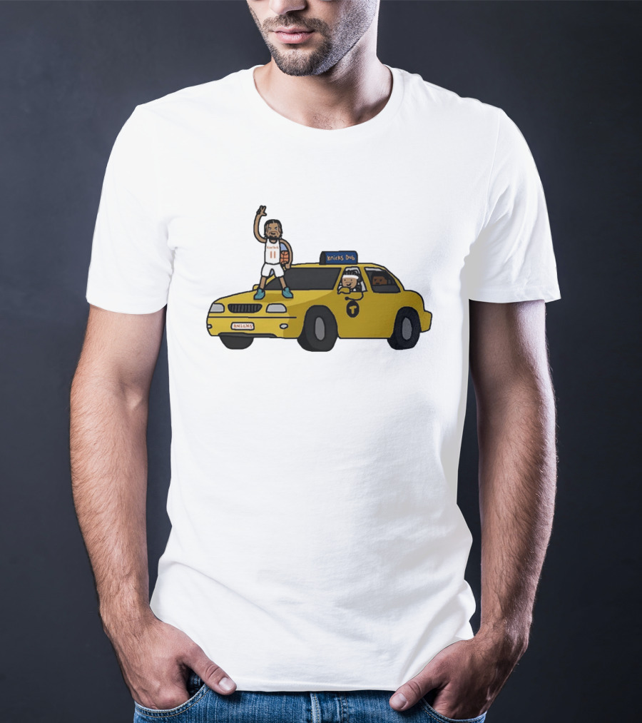 Jalen Brunson New York Knicks Dub Taxi Knicks Dub T-Shirt