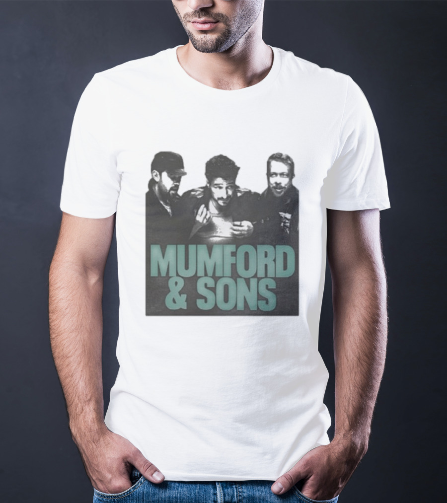 Mumford And Sons Bone Photo Prizefighter North America Tour 2026 T-Shirt