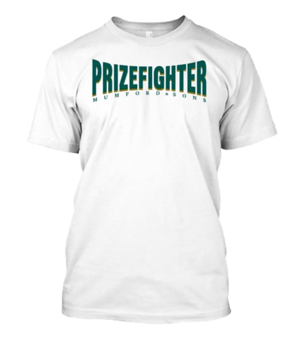 Prizefighter Mumford & Sons Tour 2026 T-Shirt