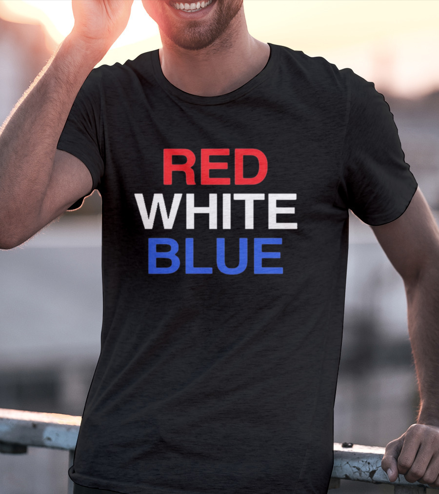 Red White Blue 4th Of July 2026 Celebration T-Shirt