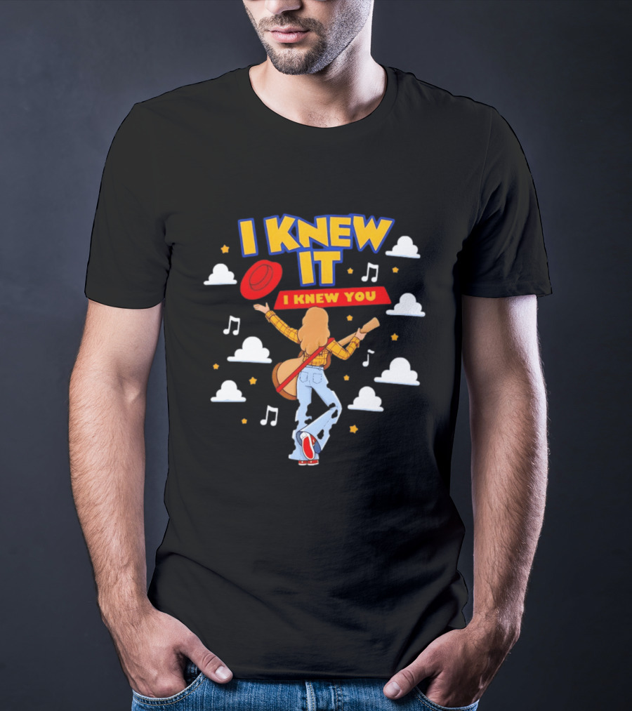 I Knew It I Knew You Toy Story Woody Mashup T-Shirt