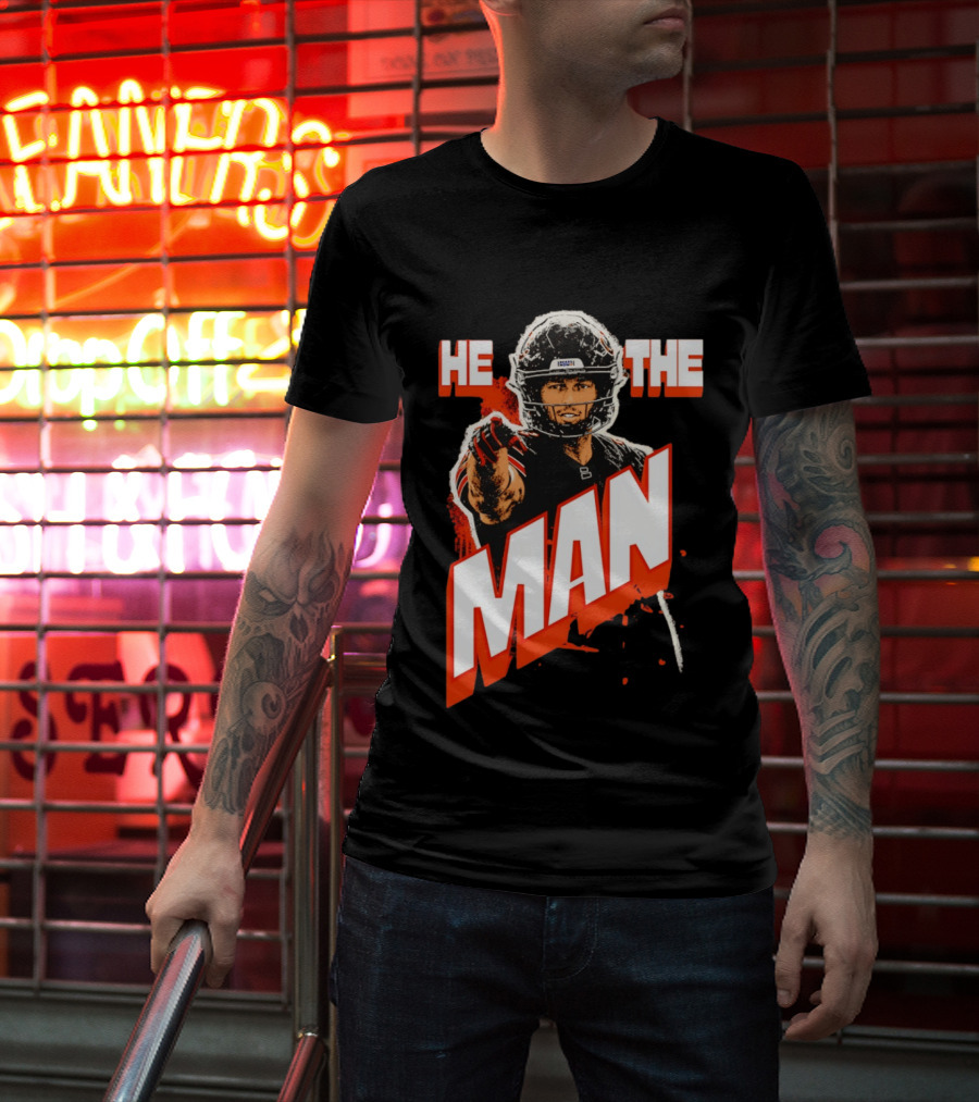 Ben Johnson He The Man Chicago Bears T-Shirt