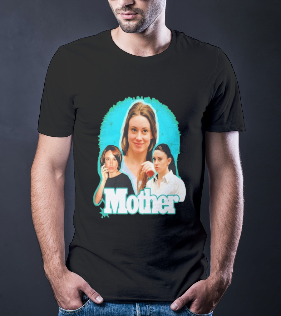 Casey Anthony Mother Colorful Collage T-Shirt