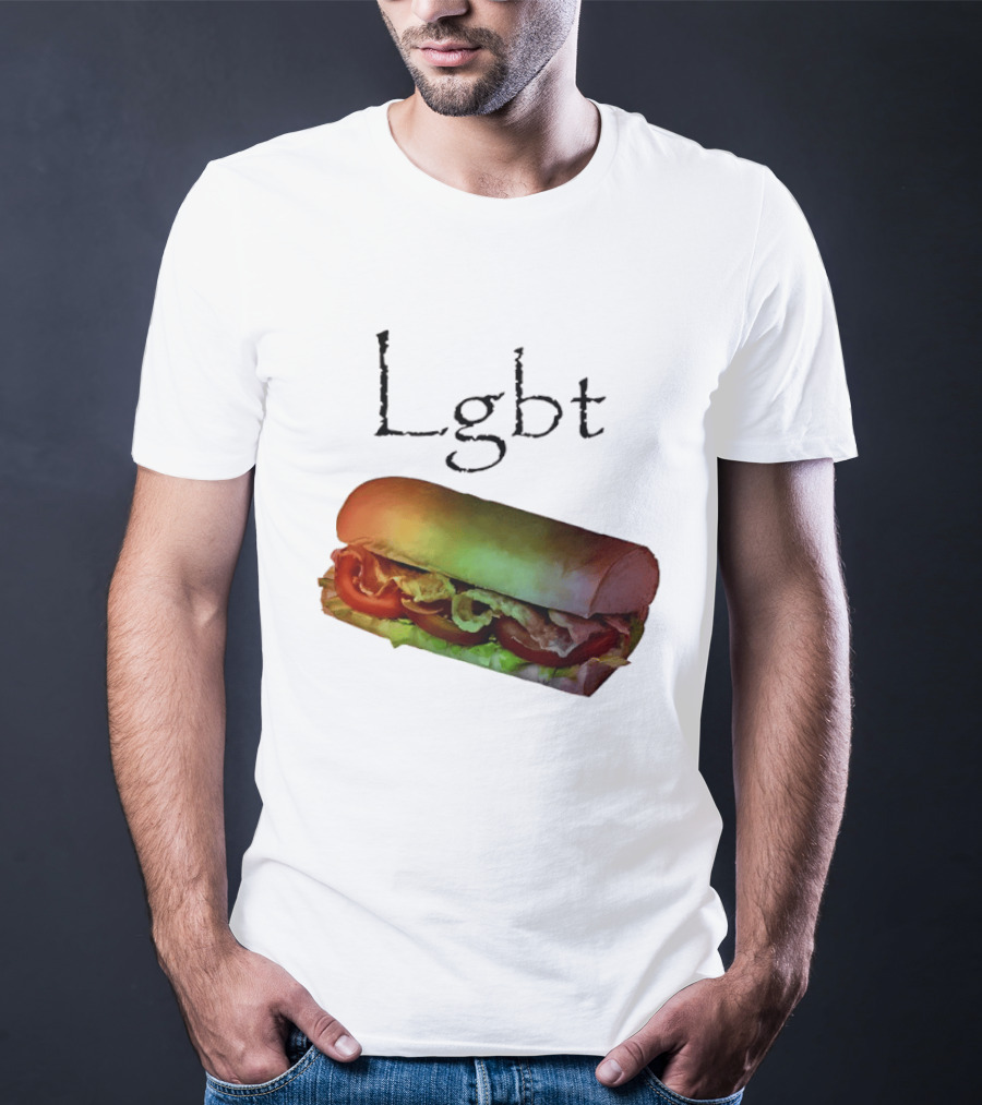 LGBT BLT Sandwich Rainbow Sub T-Shirt