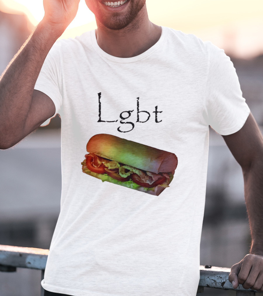 LGBT BLT Sandwich Rainbow Sub T-Shirt