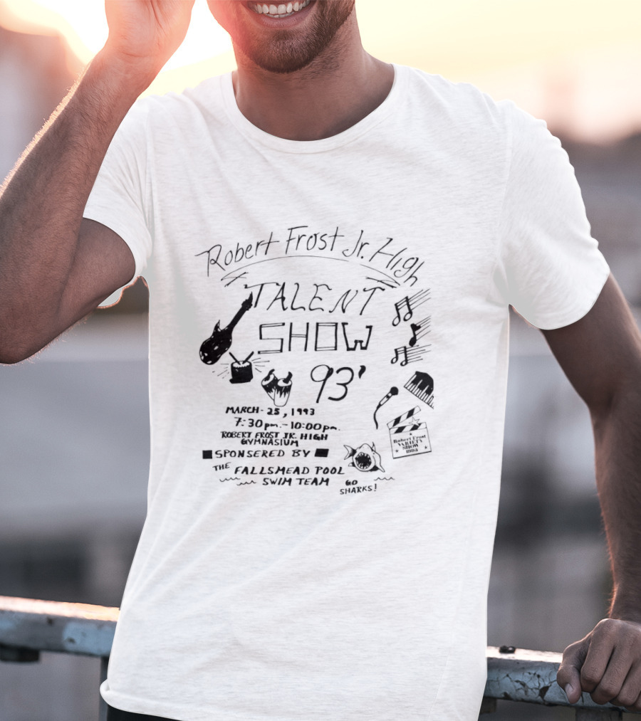 Robert Frost Jr. High Talent Show 1993 Music Performance T-Shirt