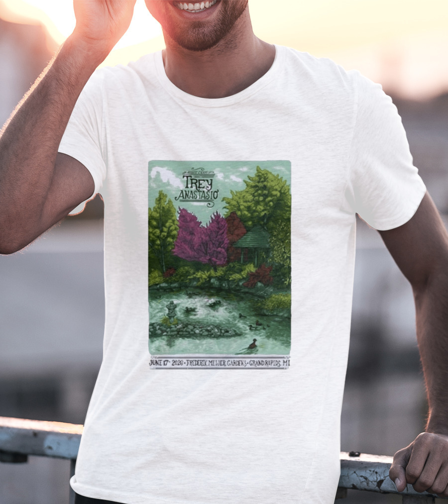 Trey Anastasio June 17 2026 Frederik Meijer Gardens Grand Rapids MI T-Shirt