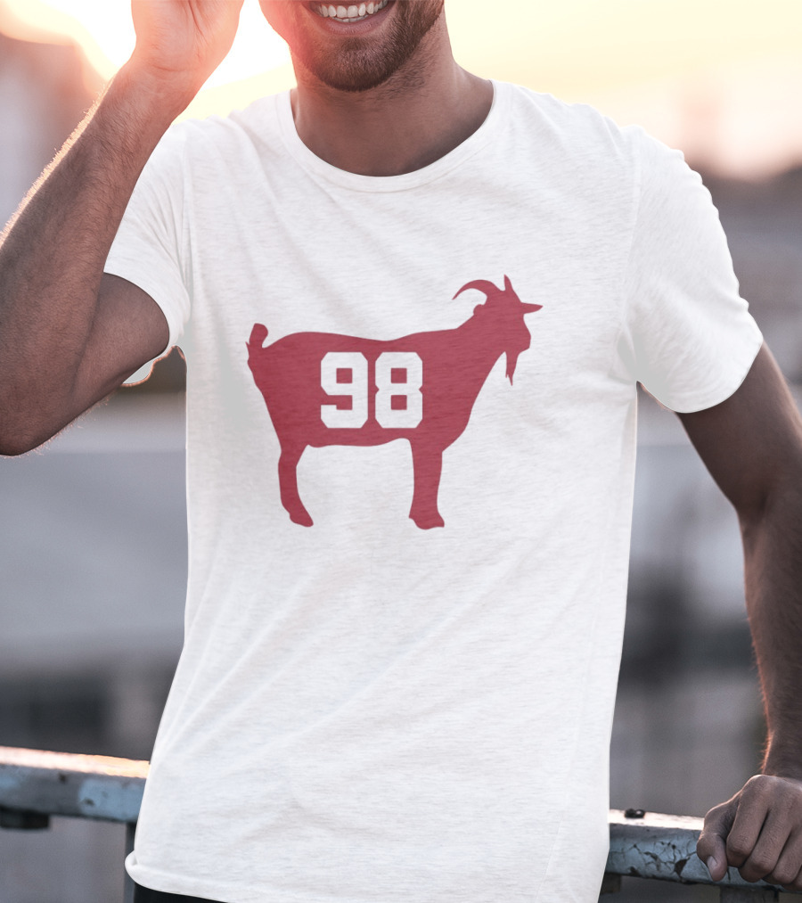 98 Goat Jordy Frahm Nebraska Football T-Shirt