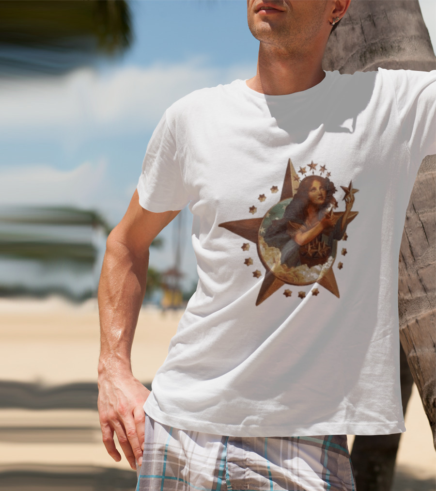 A Ma Maniere Alchemist Star Girl Celestial Starburst T-Shirt