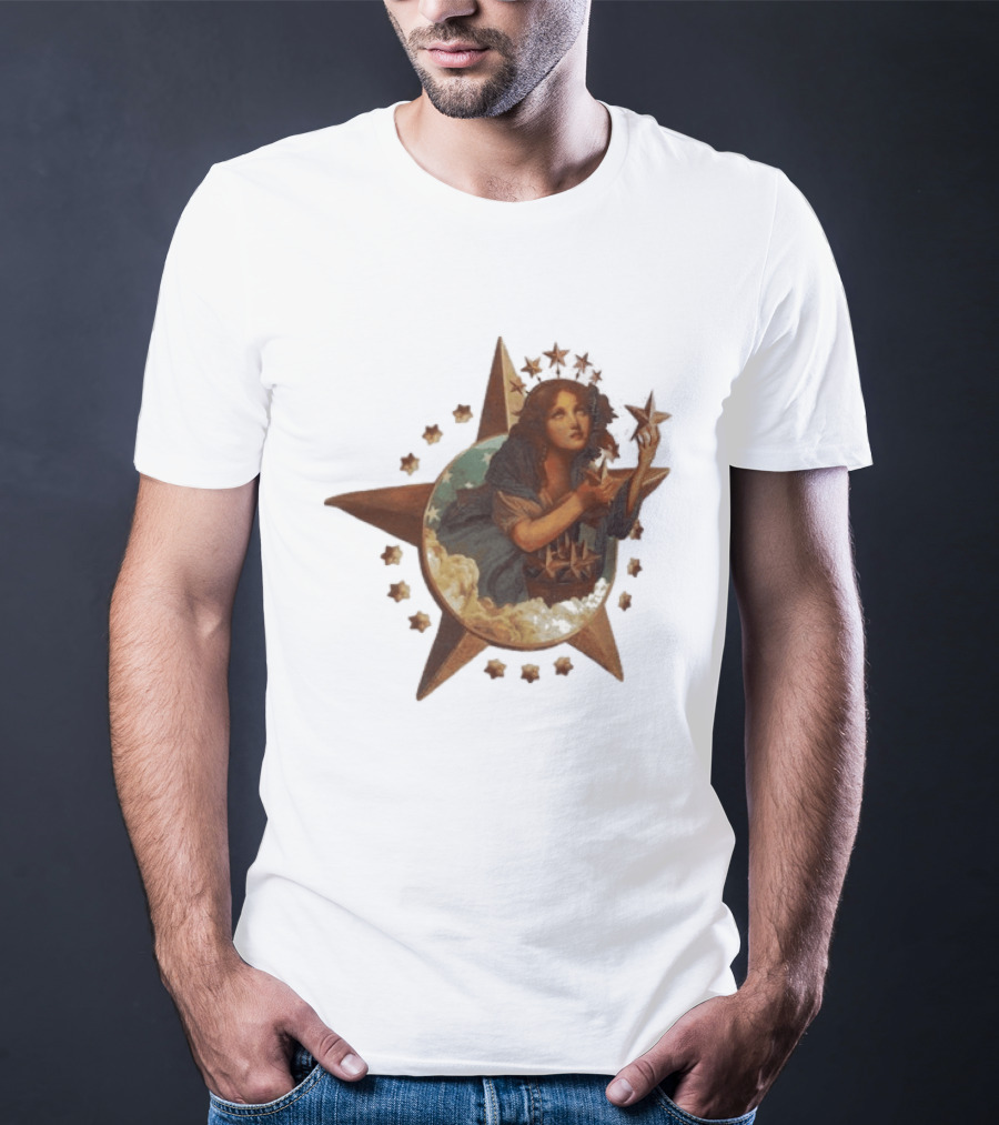 A Ma Maniere Alchemist Star Girl Celestial Starburst T-Shirt