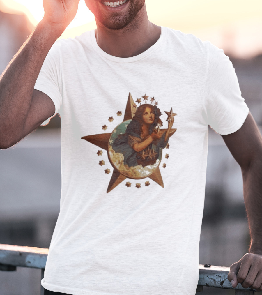 A Ma Maniere Alchemist Star Girl Celestial Starburst T-Shirt
