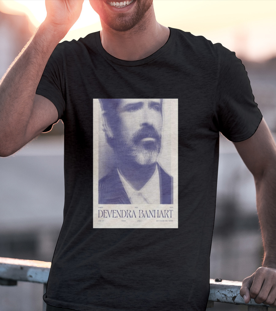 Devendra Banhart Anfiteatro Del Venda Padua Italy June 27 2026 T-Shirt