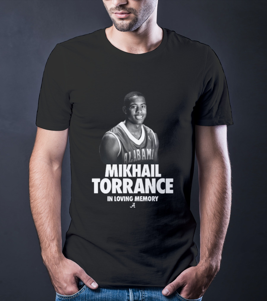 Mikhail Torrance Alabama Basketball In Loving Memory T-Shirt