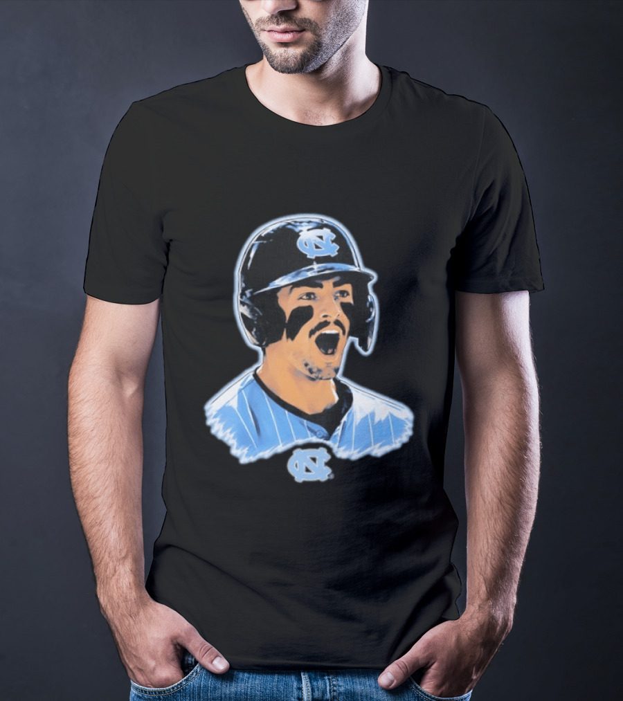 Gavin Gallaher University Of North Carolina Tar Heels Baseball Player T-Shirt