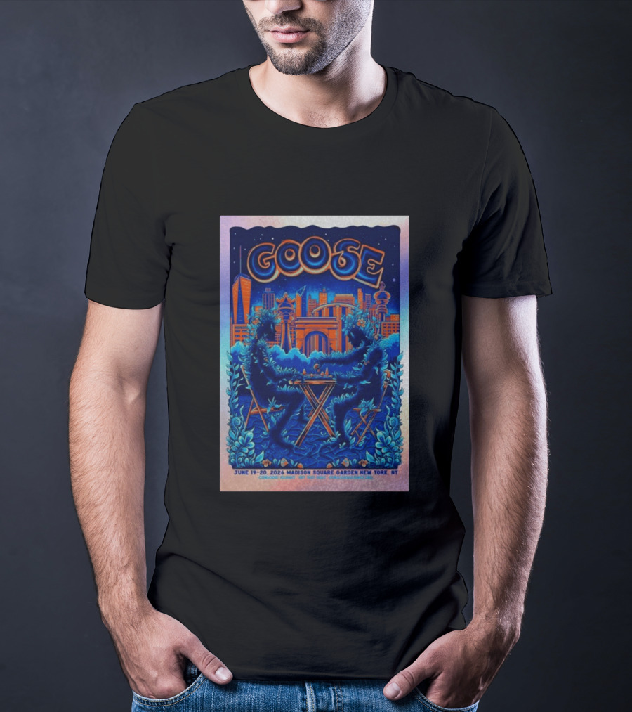 Goose Madison Square Garden New York June 19 20 2026 T-Shirt