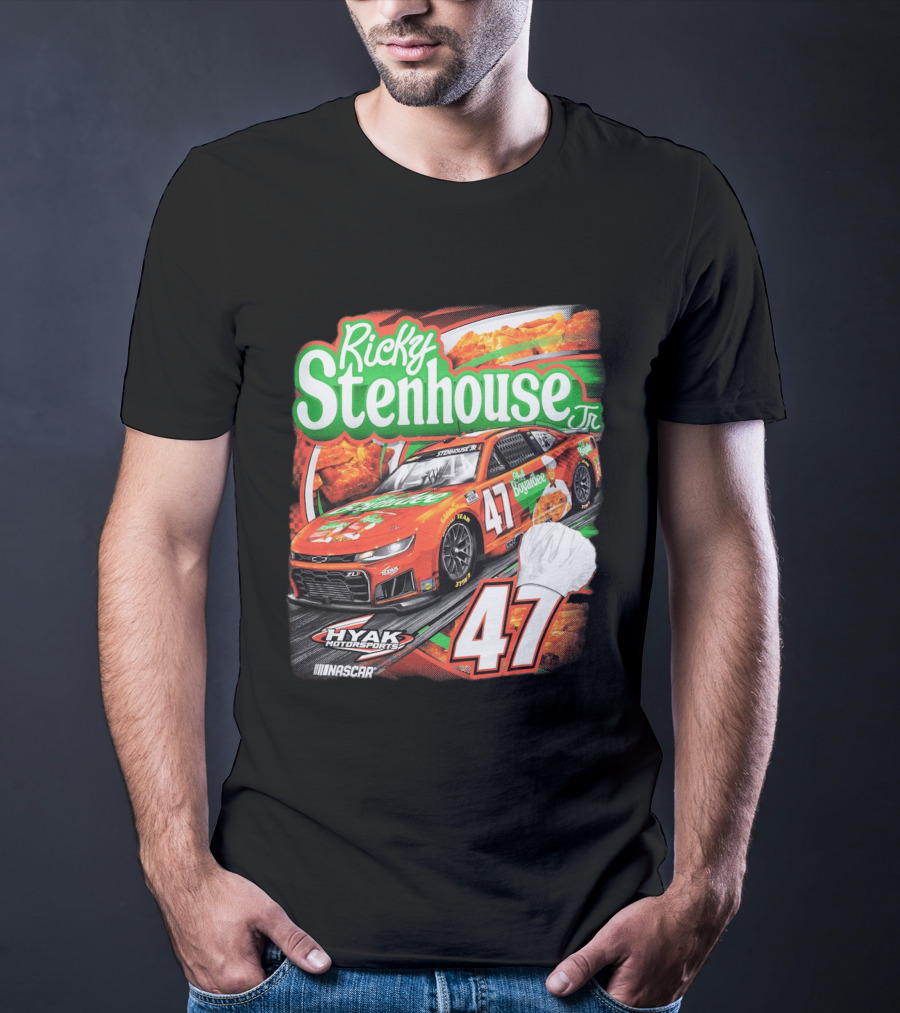 Ricky Stenhouse Jr. 47 Hyak Motorsports NASCAR Chef Boyardee T-Shirt
