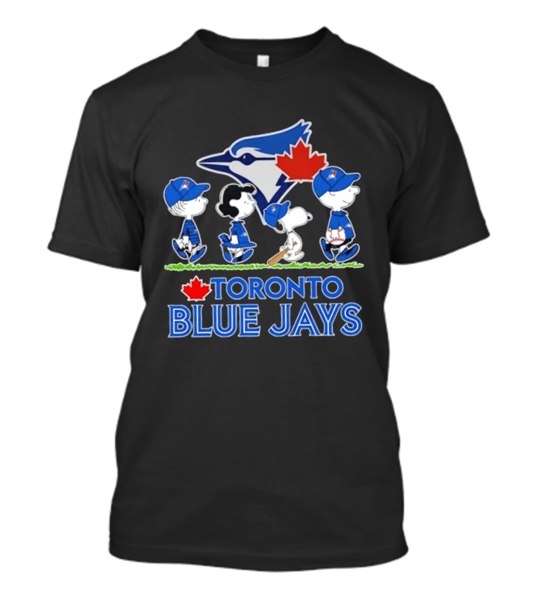 Toronto Blue Jays Snoopy Charlie Brown Lucy Linus Abbey Road 2026 T-Shirt