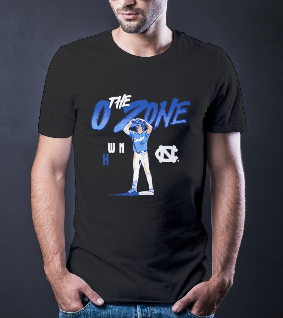 UNC Baseball The O Zone Owen Hull Carolina 8 T-Shirt