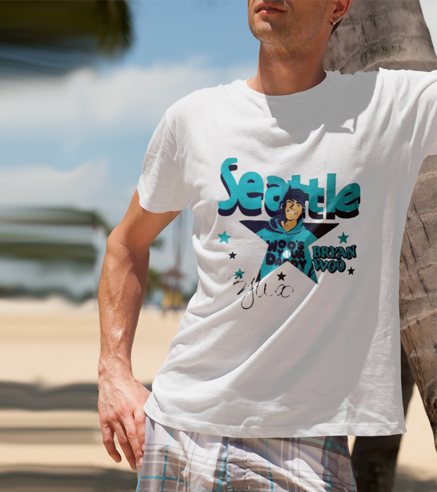 Seattle Mariners Bryan Woo Woo's Your Daddy T-Shirt