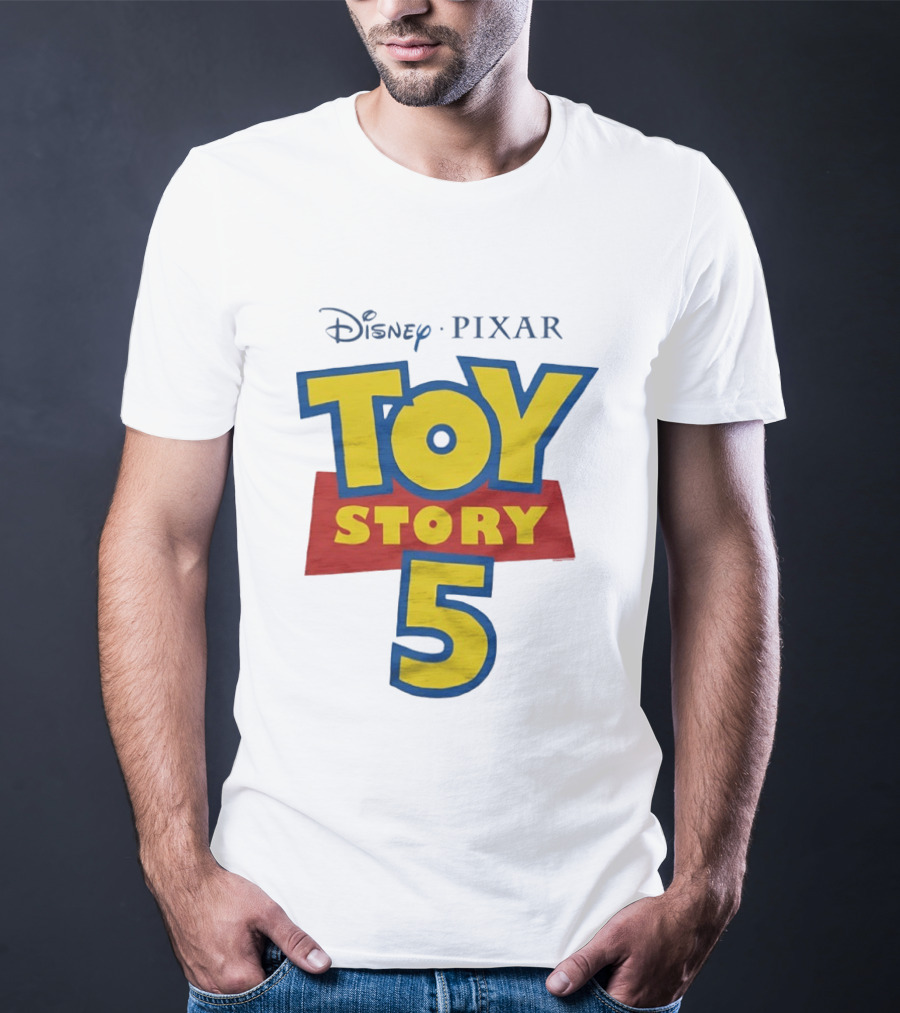 Disney Pixar Toy Story 5 Animated Adventure Movie T-Shirt