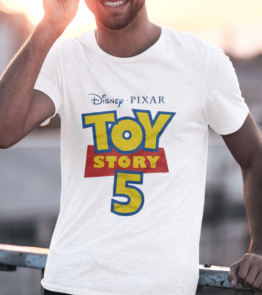 Disney Pixar Toy Story 5 Animated Adventure Movie T-Shirt