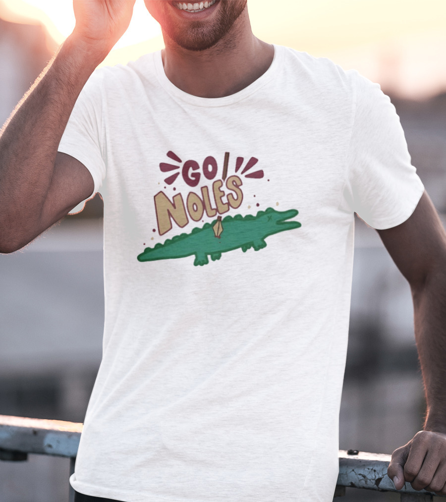 Go Noles Florida State Seminoles Spear Through Gator Rivalry T-Shirt