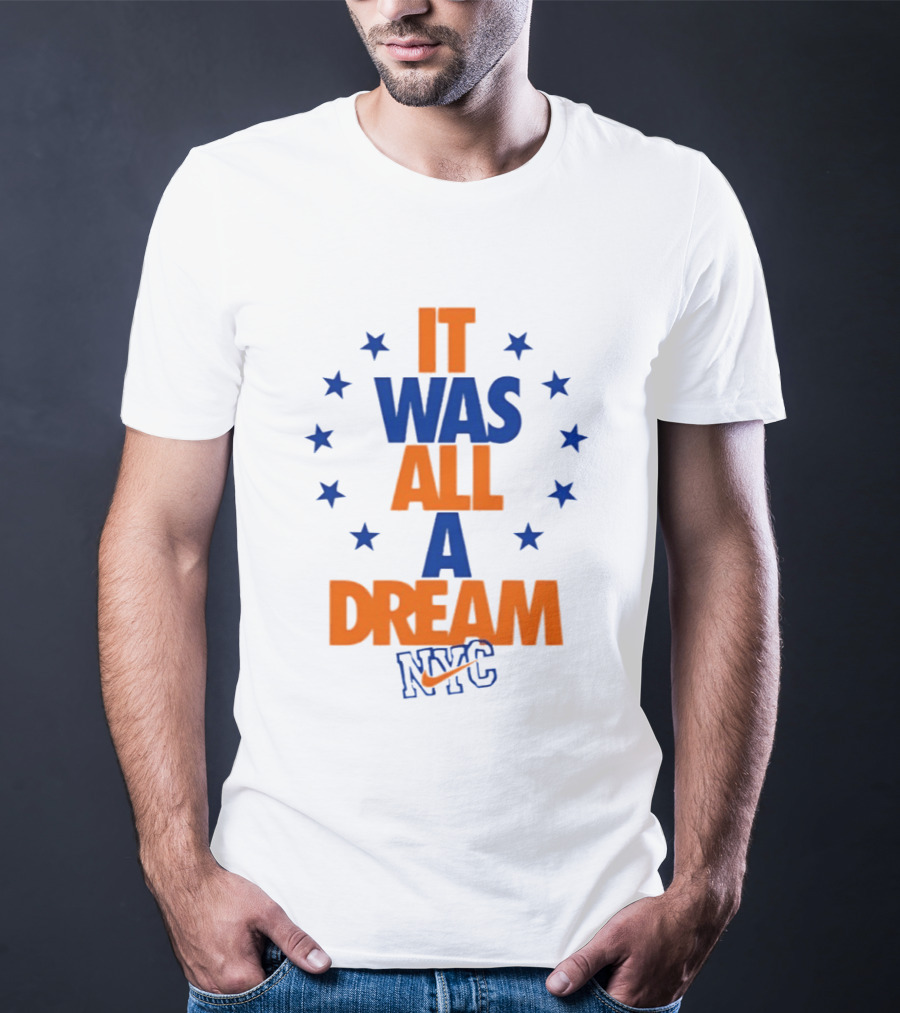 New York Knicks It Was All A Dream NYC Notorious BIG T-Shirt