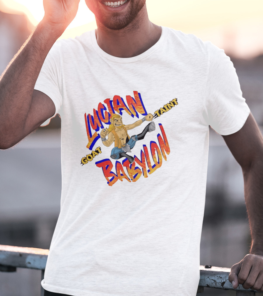 Lucian Babylon Goat Taint Kickboxing Fighter T-Shirt