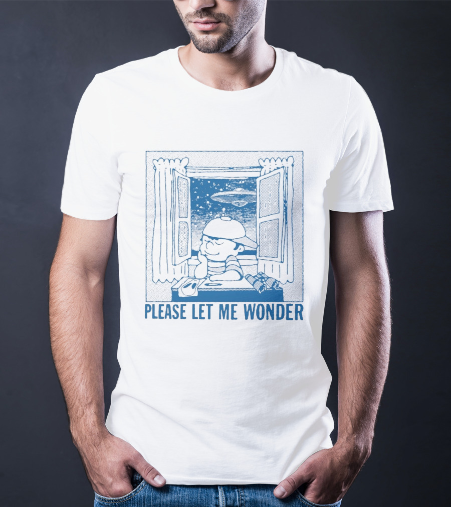 EarthBound Mother 2 Ness Please Let Me Wonder UFO Window Scene T-Shirt