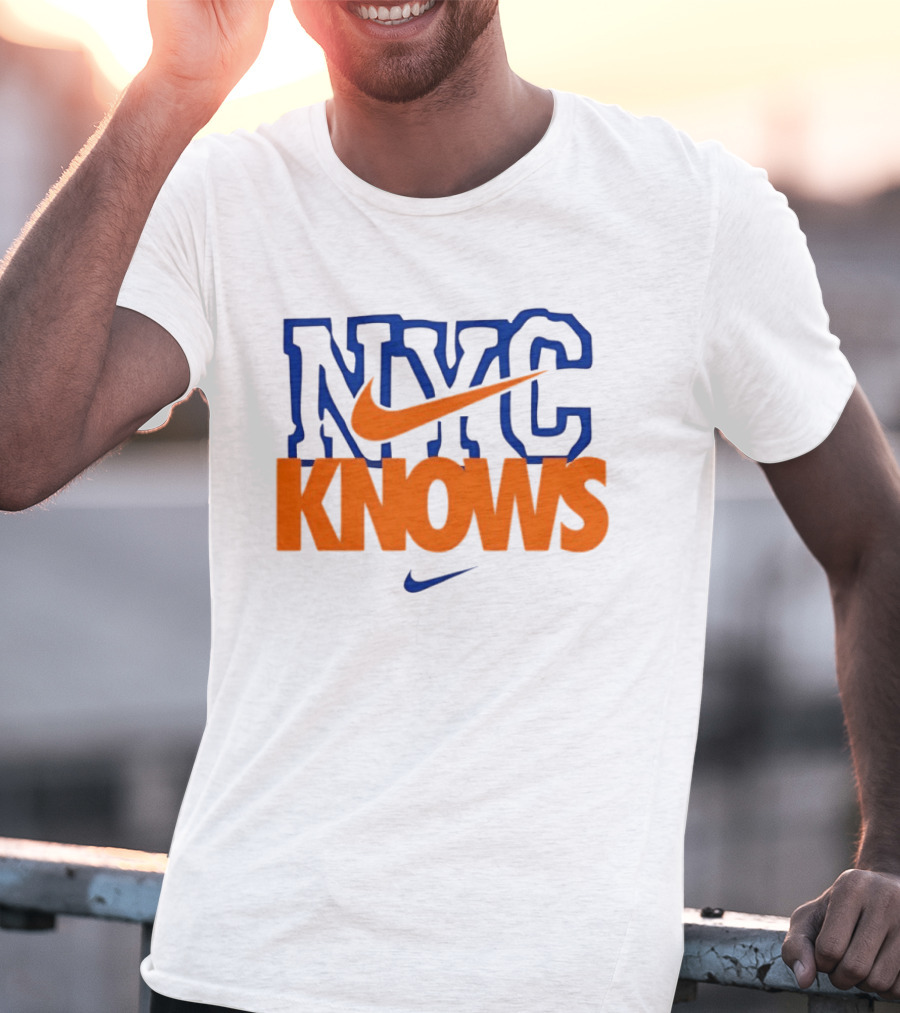 NYC Knows New York Knicks Nike T-Shirt