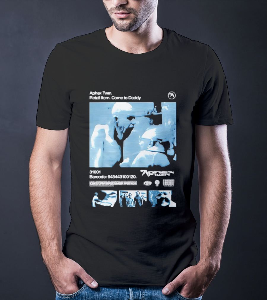 Aphex Twin Richard D James Come To Daddy 31001 Barcode 636461308120 T-Shirt