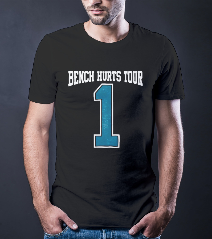Philadelphia Eagles Bench Hurts Tour 2026 Number 1 T-Shirt