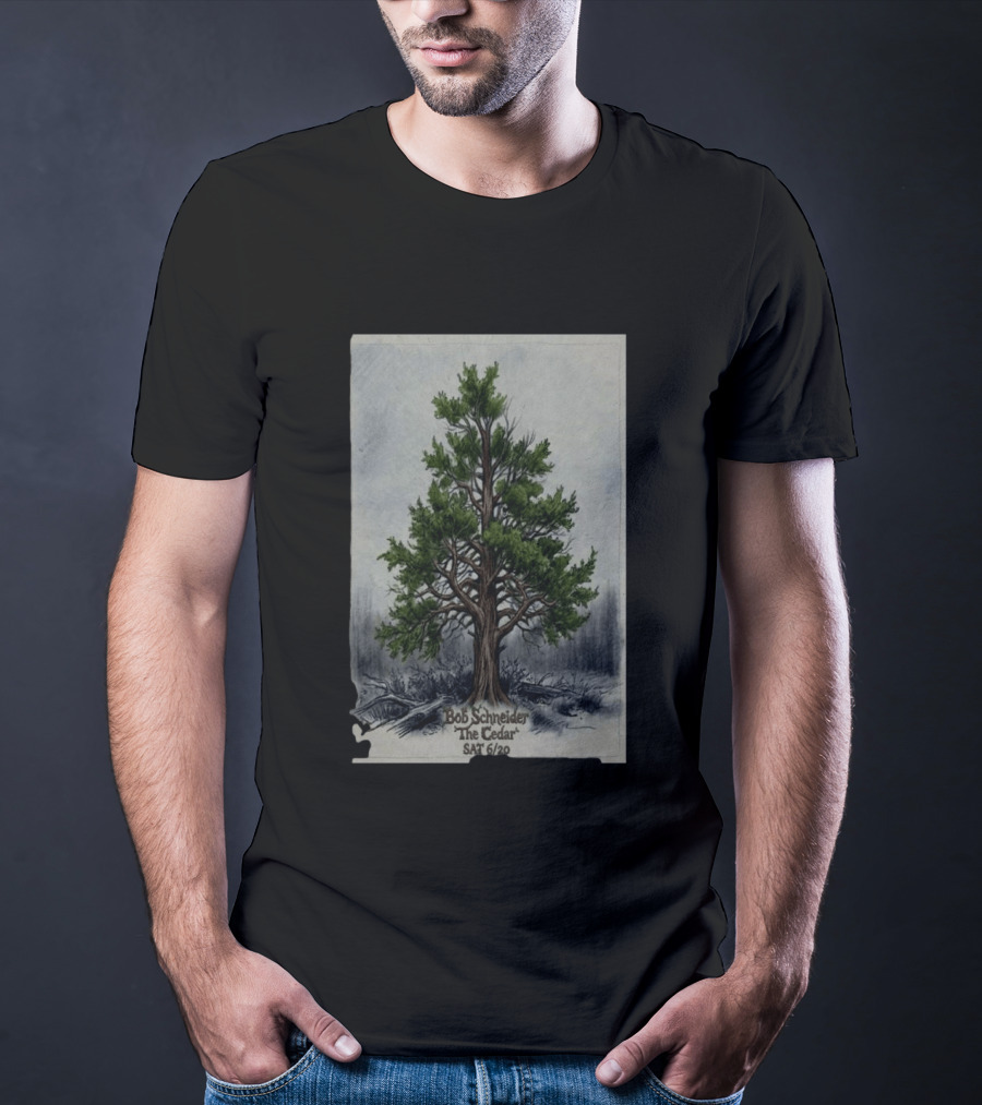 Bob Schneider The Cedar Sat 6/20 Minneapolis Concert T-Shirt