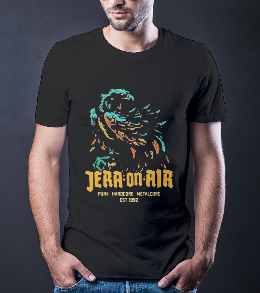 Jera On Air Punk Hardcore Metalcore Eagle Est 1992 T-Shirt